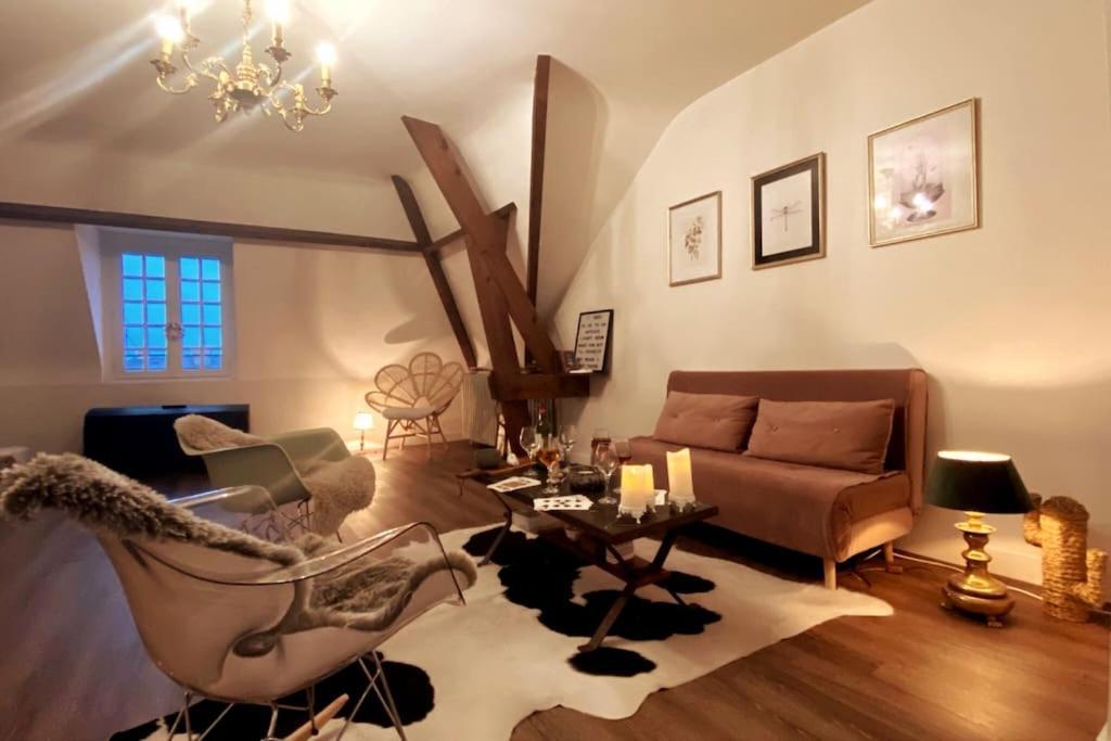Grand Appartement Place Saint-Pierre, Proche Chateau De Saumur Et Bord De Loire" Kültér fotó